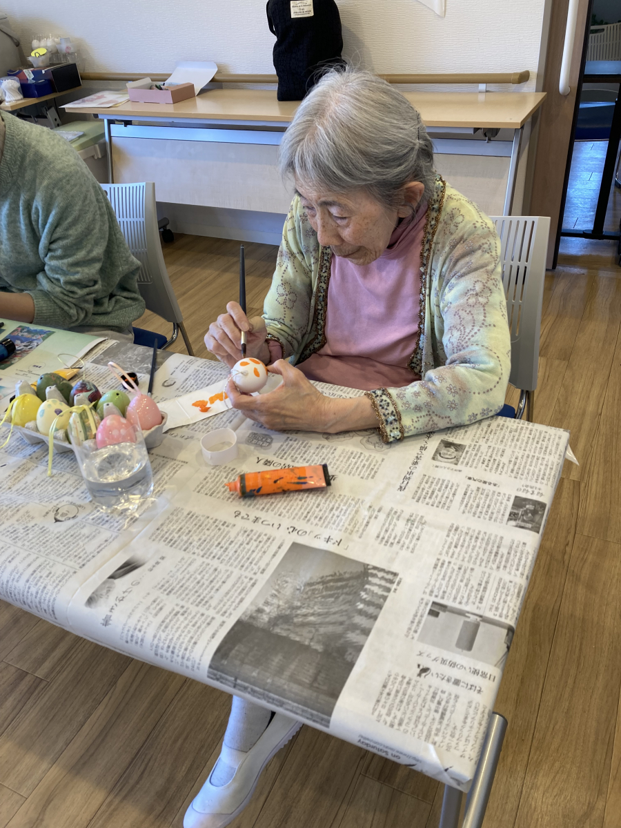 優っくり村新宿西落合イースターエッグワークショップの写真