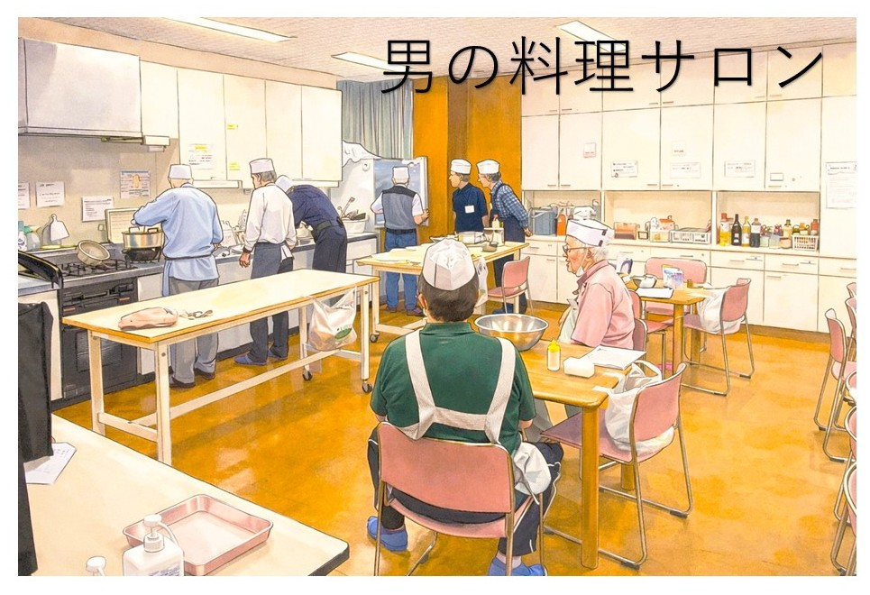 男の料理サロン1