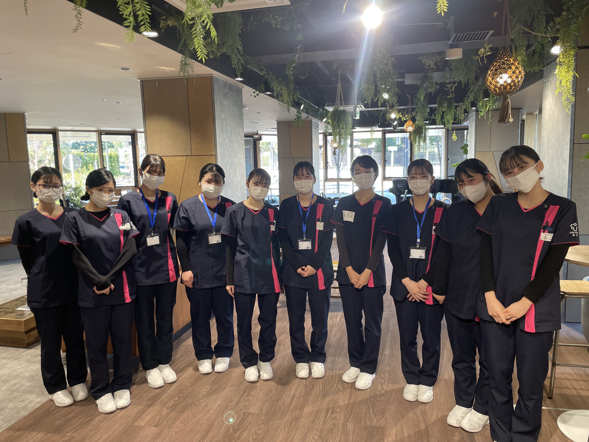 日本体育大学医療専門学校 歯科衛生士コースの学生実習を受け入れまし