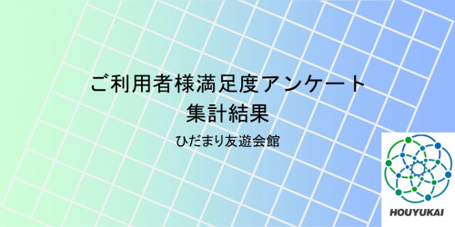 ご利用者満足度アンケート結果