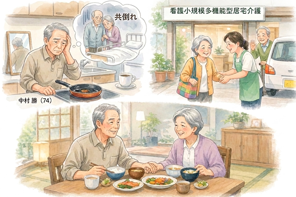 二人三脚のバトン